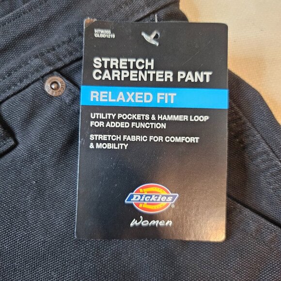 Dickies Women's Stretch Carpenter Pants - Size 10 - Picture 5 of 11
